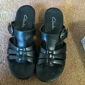 Slightly used Clarks sandals
